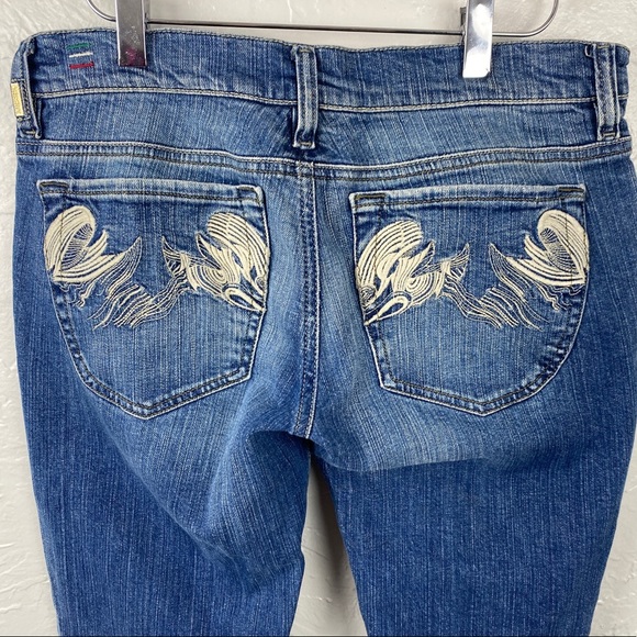 Diesel Denim - Womens Vintage Diesal Y2K embroidered jeans size 31